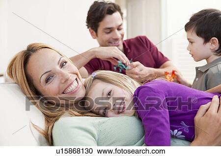 happy family View Large Photo Image Stock Image - happy family. Fotosearch