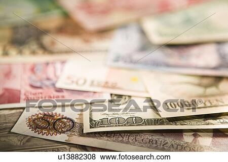 International currency View Large Photo Image Stock Photo - International currency. Fotosearch