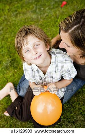 Mother And Son View Large Photo Image Stock Image - Mother And Son. Fotosearch