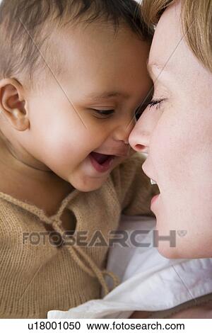 Stock Image - Mother & Baby. Fotosearch