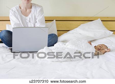 Stock Image - Mother & Daughter. Fotosearch