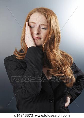 Office worker looking despairingly View Large Photo Image Stock Image - Office worker looking despairingly. Fotosearch