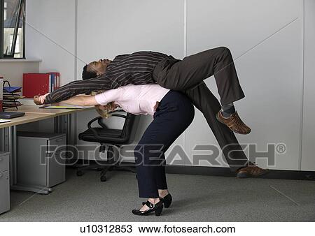 office workers stretching View Large Photo Image Stock Image - office workers stretching. Fotosearch
