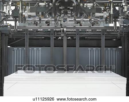 Stock Photograph - Paper In Printer. Fotosearch