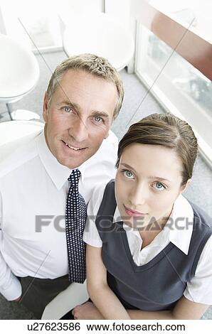 Portrait of a business couple View Large Photo Image Stock Photograph - Portrait of a business couple. Fotosearch
