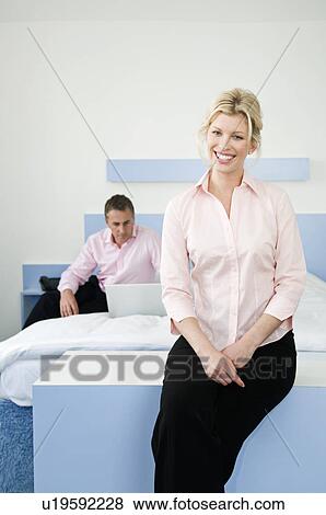 Portrait of a business woman View Large Photo Image Stock Photo - Portrait of a business woman. Fotosearch