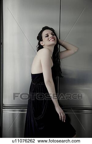 Portrait of a glamorous woman. View Large Photo Image Stock Image - Portrait of a glamorous woman.. Fotosearch