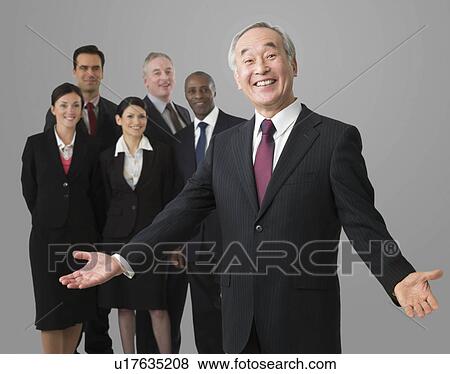 Portrait of a Japanese businessman View Large Photo Image Stock Photo - Portrait of a Japanese businessman. Fotosearch