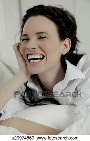 Portrait of a woman. View Large Photo Image Stock Photo - Portrait of a woman.. Fotosearch