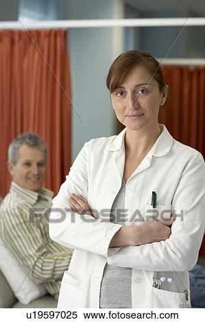 Stock Photography - Portrait of doctor. Fotosearch