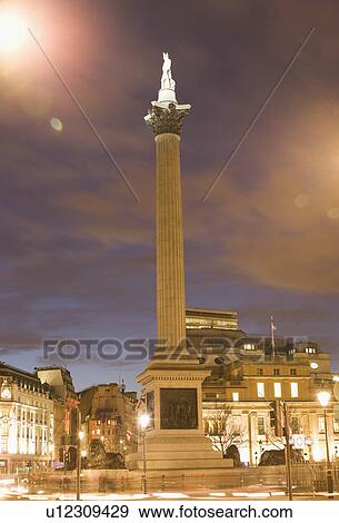Stock Photo - trafalgar square, london. Fotosearch