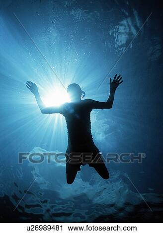 Underwater shot of snorkeler View Large Photo Image Stock Image - Underwater shot of snorkeler. Fotosearch