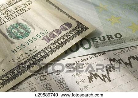 Us One Hundred dollar bill with Euro View Large Photo Image Stock Image - Us One Hundred dollar bill with Euro. Fotosearch