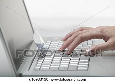 Woman doing shopping online View Large Photo Image Stock Image - Woman doing shopping online. Fotosearch