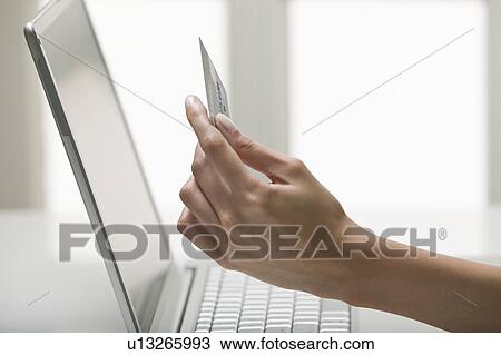 Woman doing shopping online View Large Photo Image Stock Image - Woman doing shopping online. Fotosearch