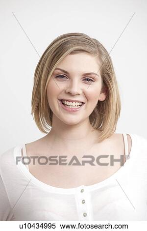 Woman laughing View Large Photo Image Stock Photography - Woman laughing. Fotosearch