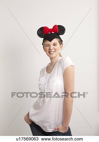 Woman making a funny face View Large Photo Image Stock Image - Woman making a funny face. Fotosearch