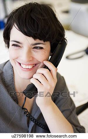 woman making a phone call View Large Photo Image Stock Photo - woman making a phone call. Fotosearch