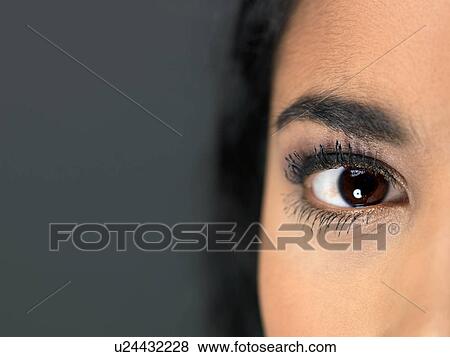 Young woman, close-up View Large Photo Image Stock Photo - Young woman, close-up. Fotosearch
