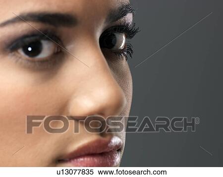 Young woman, portrait View Large Photo Image Stock Photography - Young woman, portrait. Fotosearch