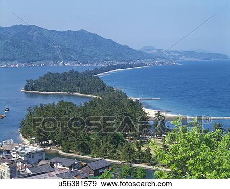 Amanohashidate, Kyoto Prefecture, Honshu, Japan View Large Photo Image Stock Photo - Amanohashidate, Kyoto Prefecture, Honshu, Japan. Fotosearch