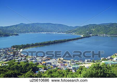 Amanohashidate, Miyatsu city, Kyoto prefecture, Japan View Large Photo Image Stock Photograph - Amanohashidate, Miyatsu city, Kyoto prefecture, Japan. Fotosearch