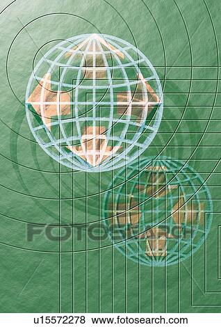 Arrows and globe View Large Photo Image Stock Photo - Arrows and globe. Fotosearch