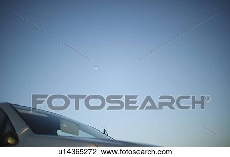 Stock Image - Automobile and sky. Fotosearch