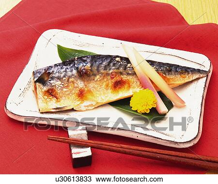 Stock Image - Baked Fish. Fotosearch