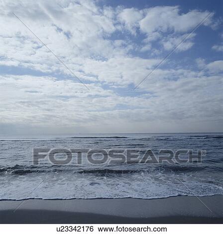 Beach View Large Photo Image Stock Photograph - Beach. Fotosearch