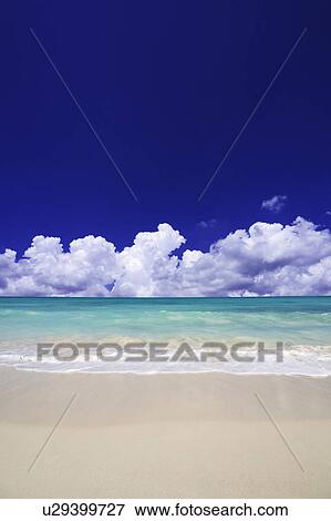 Beautiful beach, Hawaii, USA View Large Photo Image Stock Photo - Beautiful beach, Hawaii, USA. Fotosearch