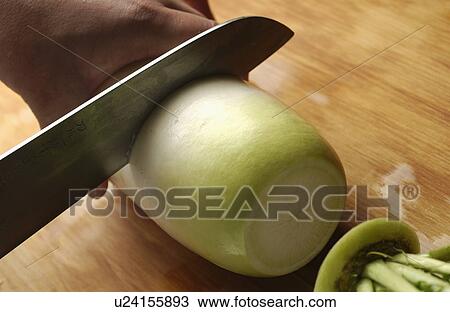 Chef cutting radish, close up View Large Photo Image Stock Image - Chef cutting radish, close up. Fotosearch