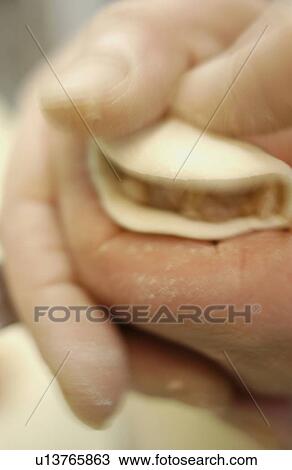 Chef making dim sum, close up View Large Photo Image Stock Image - Chef making dim sum, close up. Fotosearch
