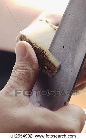 Chef peeling aroid, close up View Large Photo Image Stock Image - Chef peeling aroid, close up. Fotosearch