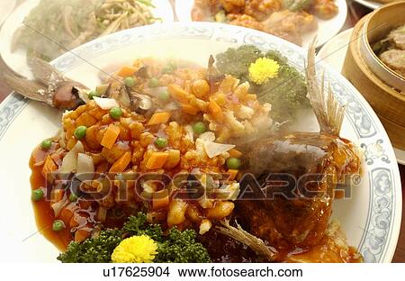 Chinese dishes on table, close up View Large Photo Image Picture - Chinese dishes on table, close up. Fotosearch