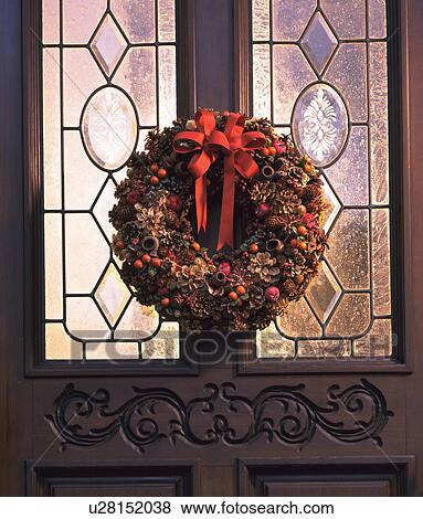 Christmas wreath View Large Photo Image Stock Photo - Christmas wreath. Fotosearch