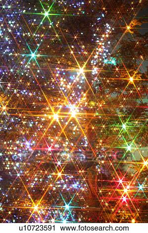 Stock Image - Close Up Image of Colorful Illumination. Fotosearch