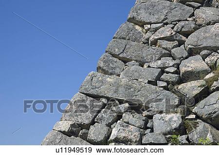 Stock Photo - Close Up Image of Stonewall. Fotosearch