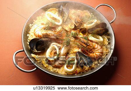Close-up of Paella View Large Photo Image Stock Photography - Close-up of Paella. Fotosearch