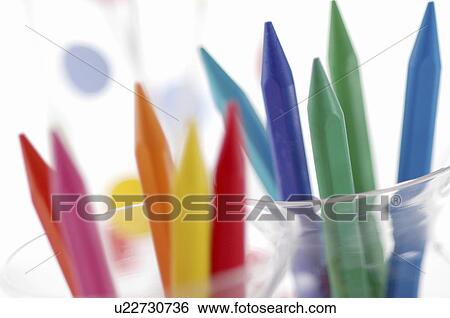Stock Photograph - Crayons. Fotosearch
