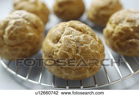 Cream puffs View Large Photo Image Stock Image - Cream puffs. Fotosearch