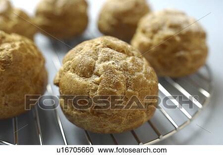 Cream puffs View Large Photo Image Stock Image - Cream puffs. Fotosearch
