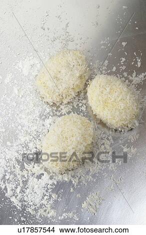 Picture - Croquettes with breadcrumbs. Fotosearch