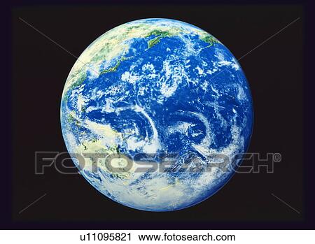 Stock Image - Earth from space. Fotosearch
