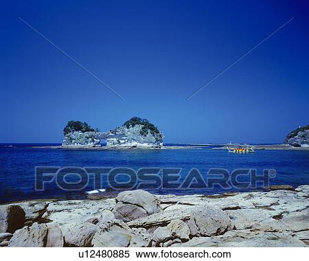 Engetsu island, Wakayama Prefecture, Honshu, Japan View Large Photo Image Stock Photography - Engetsu island, Wakayama Prefecture, Honshu, Japan. Fotosearch