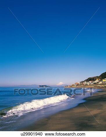 Stock Image - Enoshima Island, Kanagawa Prefecture, Honshu, Japan. Fotosearch