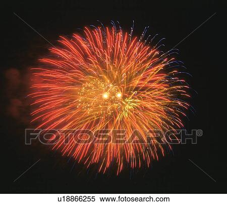 Firework Display View Large Photo Image Stock Photography - Firework Display. Fotosearch