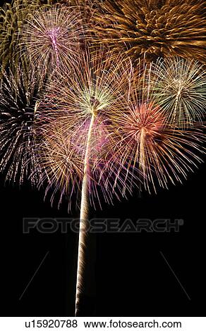 Fireworks View Large Photo Image Stock Photo - Fireworks. Fotosearch
