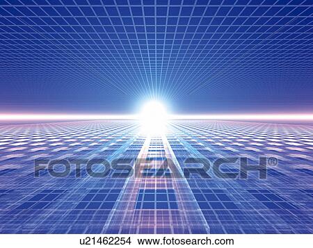 Flash of light, computer graphic View Large Photo Image Picture - Flash of light, computer graphic. Fotosearch