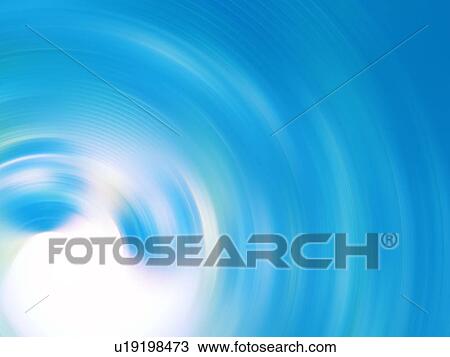 Stock Image - Flash of light, computer graphic, blurred motion. Fotosearch